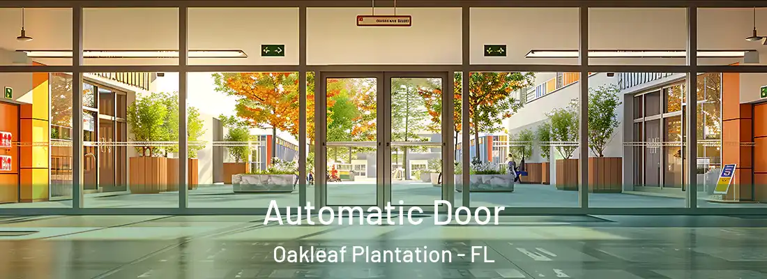 Automatic Door Oakleaf Plantation - FL