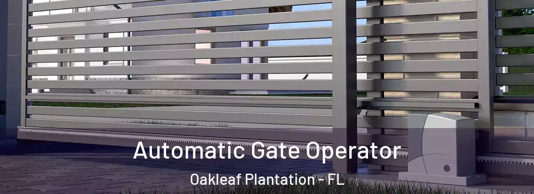 Automatic Gate Operator Oakleaf Plantation - FL