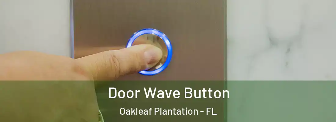 Door Wave Button Oakleaf Plantation - FL