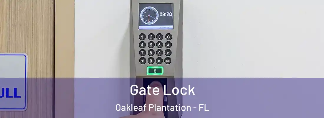 Gate Lock Oakleaf Plantation - FL