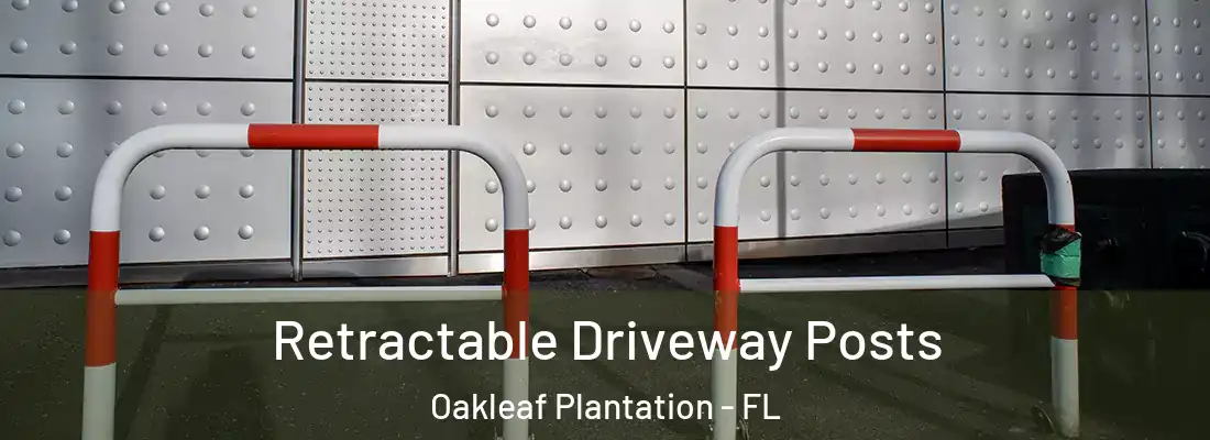  Retractable Driveway Posts Oakleaf Plantation - FL