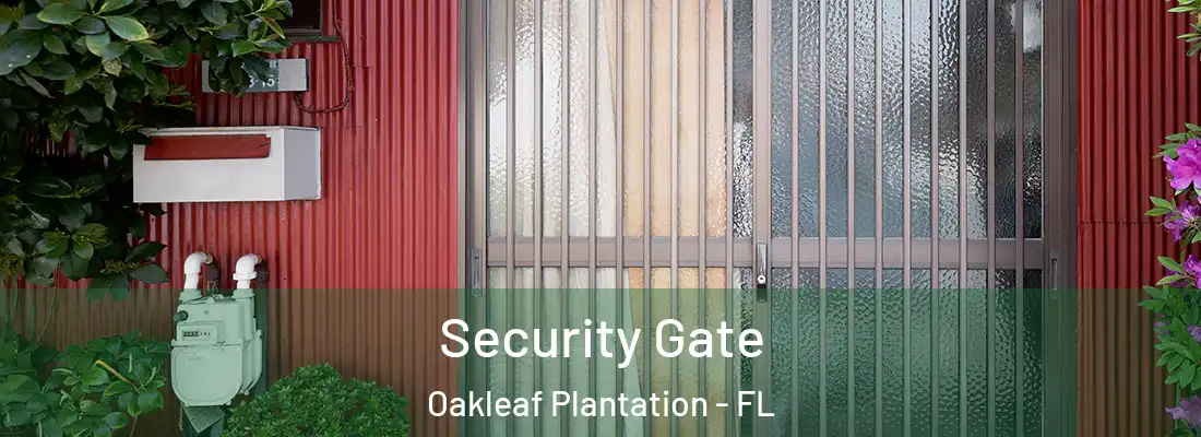  Security Gate Oakleaf Plantation - FL