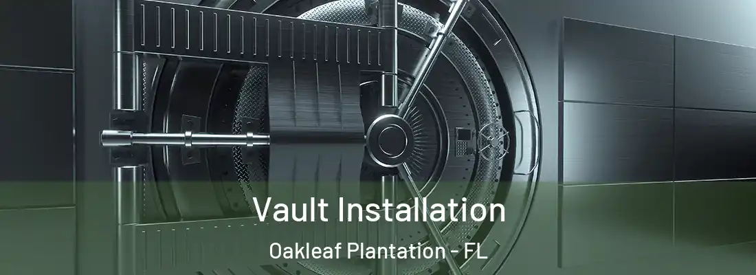 Vault Installation Oakleaf Plantation - FL